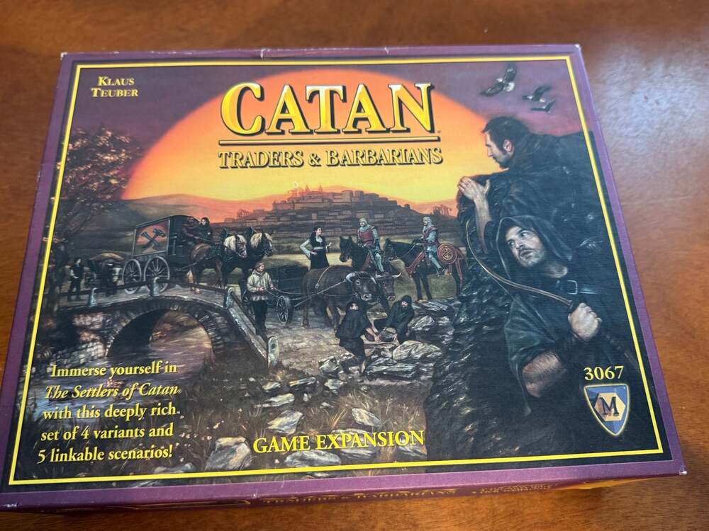 Catan Traders & Barbarians Game Expansion 2008 Edition 3067 Mayfair Games
